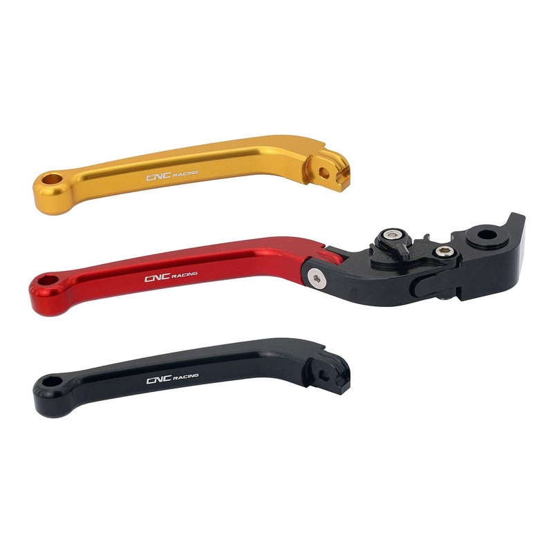 Levier de frein CNC Racing long repliable noir MV Agusta F4 1000 13-19