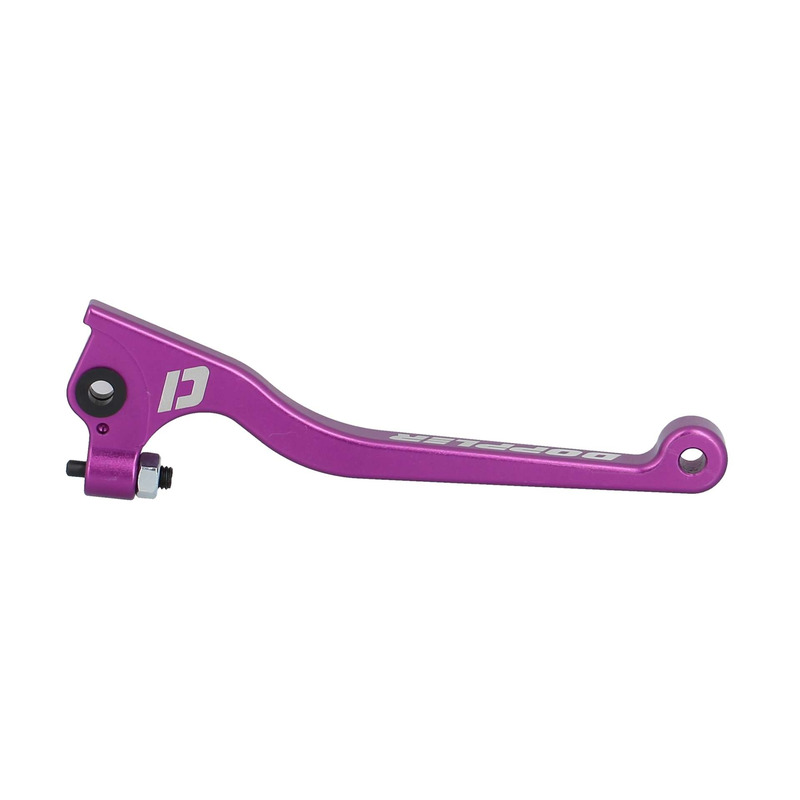 Levier de frein Doppler violet Derbi Senda SM/R