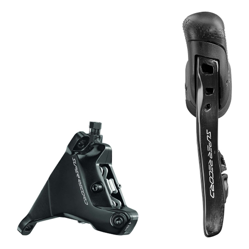 Levier et étrier Campagnolo Super Record WRL Gauche double plateaux disque 160 mm