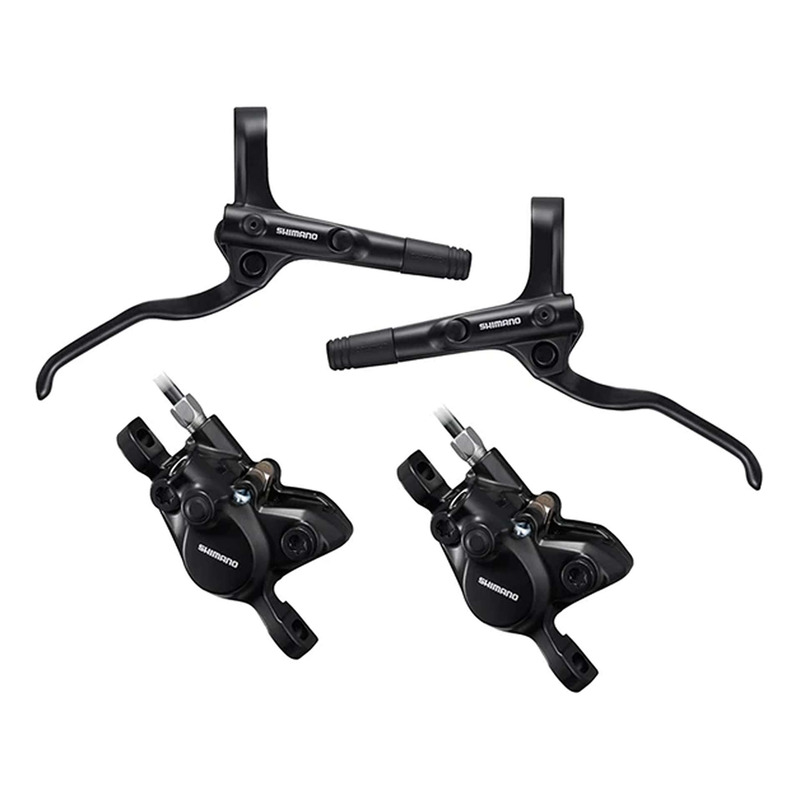 Levier et étrier Shimano MT 200 avant et arrière,