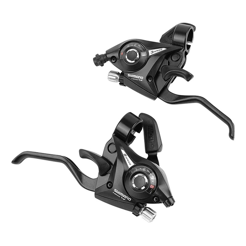 Levier-shifter Shimano Tourney ST-EF 51 3X8 Vitesses pour frein patin