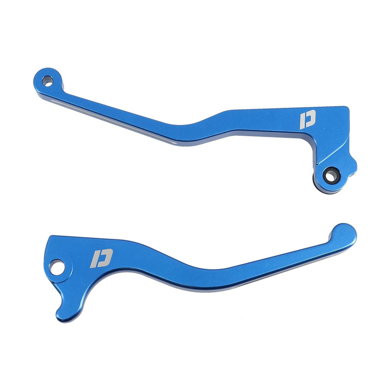 Paire de leviers Doppler bleu Derbi Senda SMT/GPR Nude