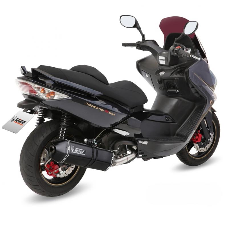 Ligne complète 1x1 MIVV Speed Edge Steel noir / casquette carbone Kym