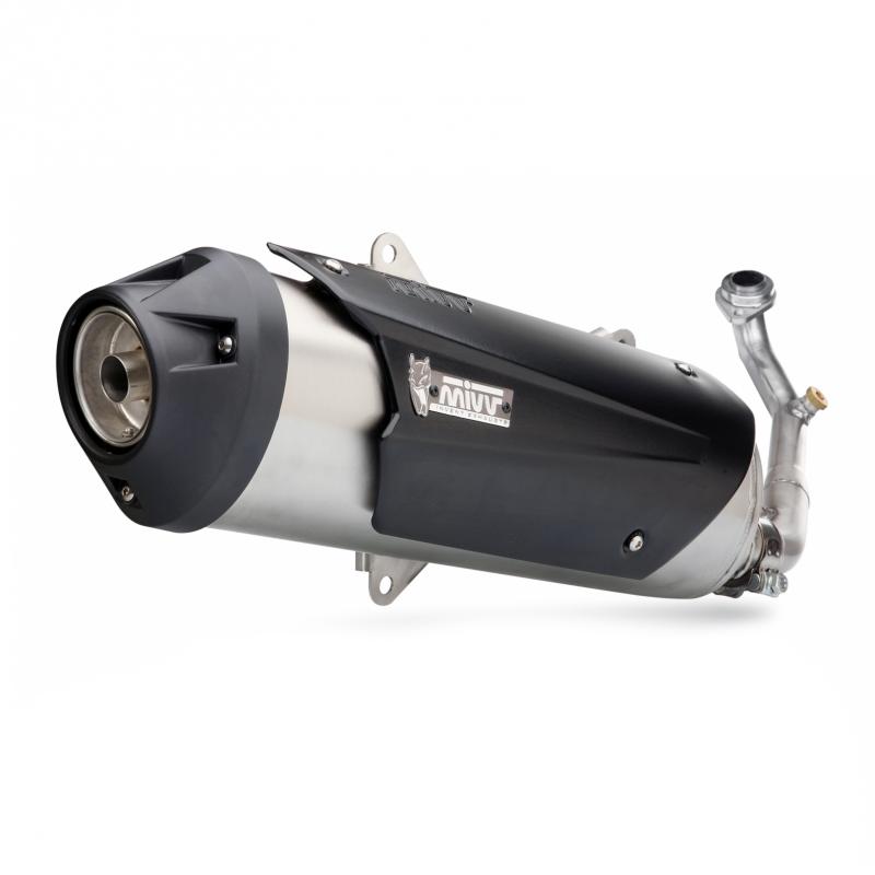 Ligne complète 1x1 MIVV URBAN Honda 125 SH et PS inox brossé / ABS n