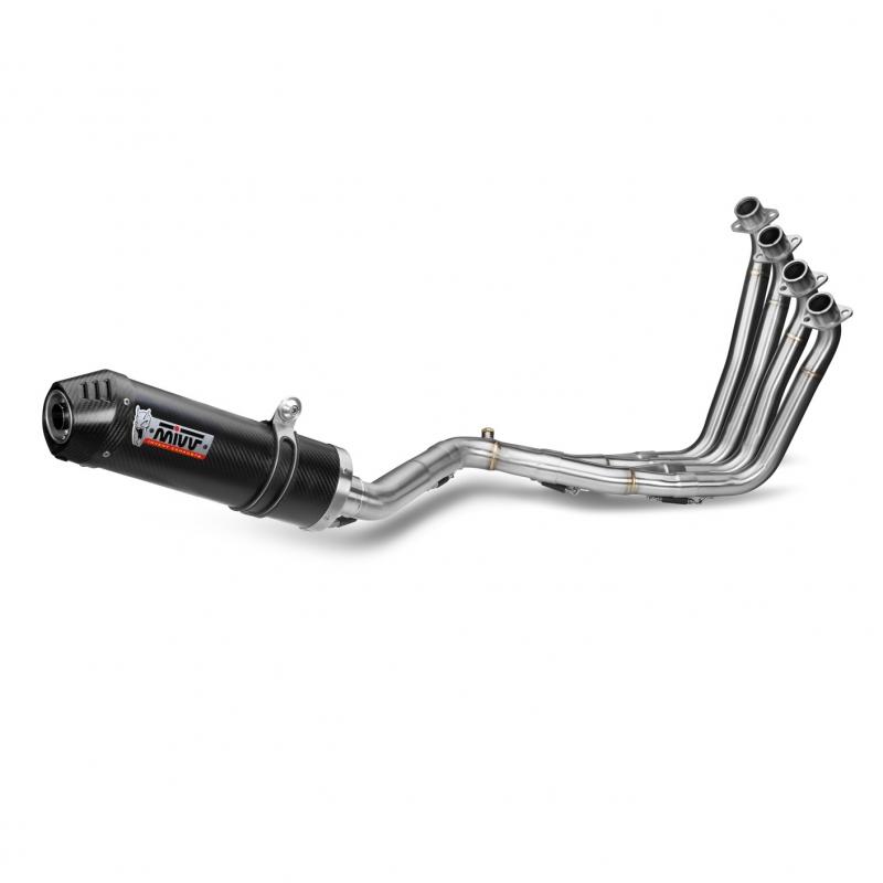 Ligne complète 4x2x1 MIVV Oval carbone / casquette carbone Honda CBR6