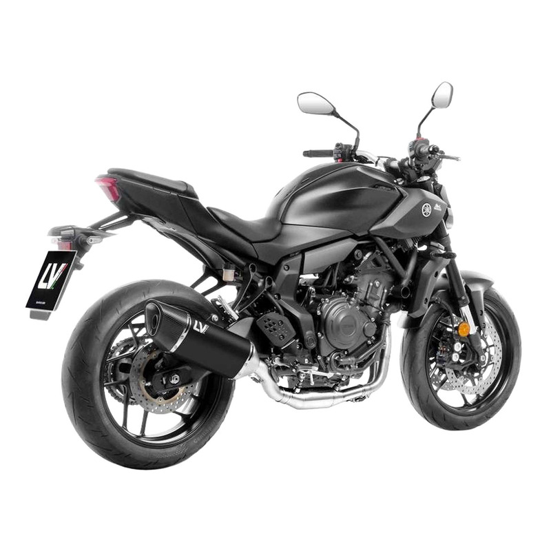 Ligne complète Leovince LV-14 R Inox Noir Yamaha MT-07 25-26