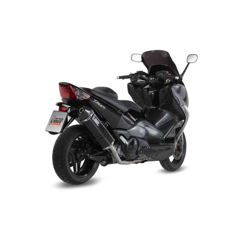 Ligne complète Speed Edge inox noir / casquette carbone Yamaha T-Max