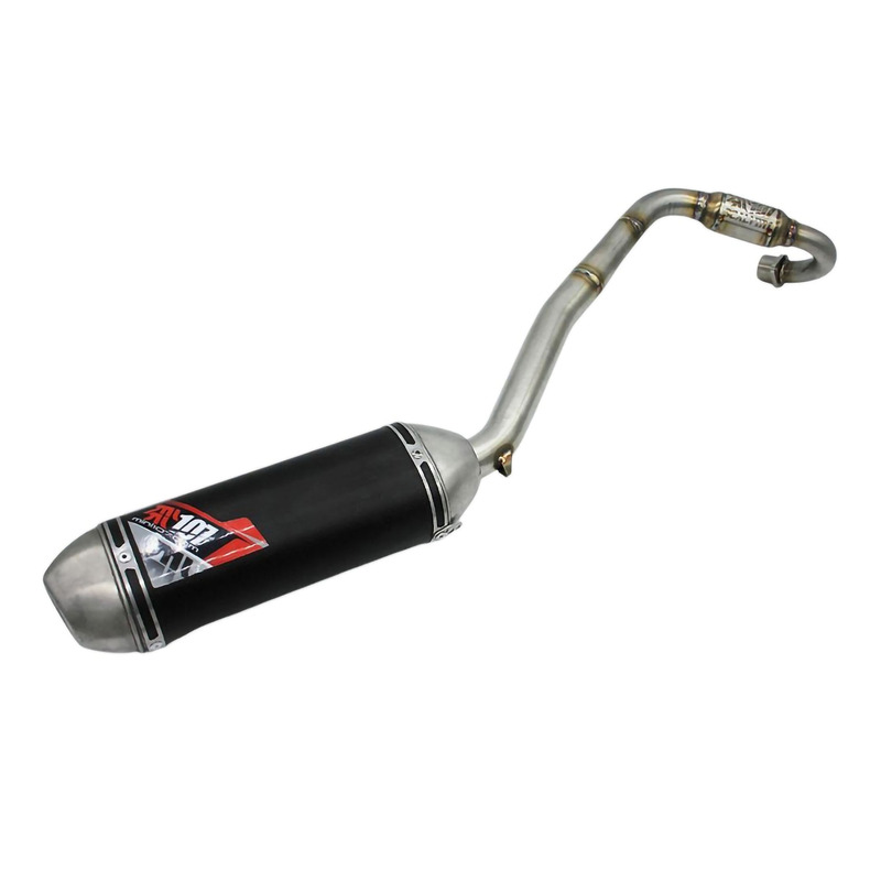 Ligne dâ  Ã chappement ComplÃ¨te YCF Scalvini Single Noire - Aluminium