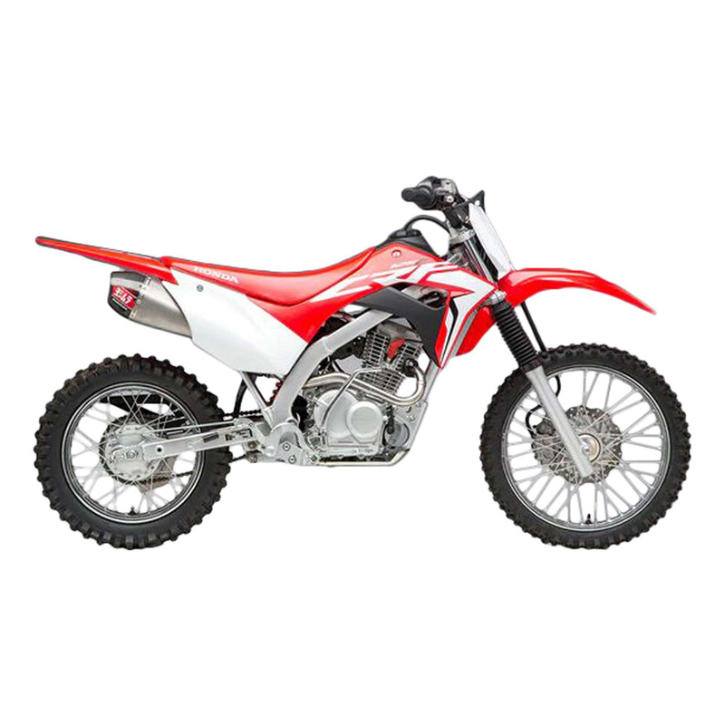 Ligne d’Échappement Complète YOSHIMURA RS-9T Série Enduro Inox / Carbone pour Honda 125 CRF-F 19-24