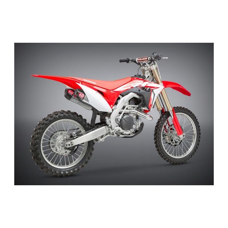 Ligne inox Yoshimura + double silencieux RS-9T inox embout carbone Hon