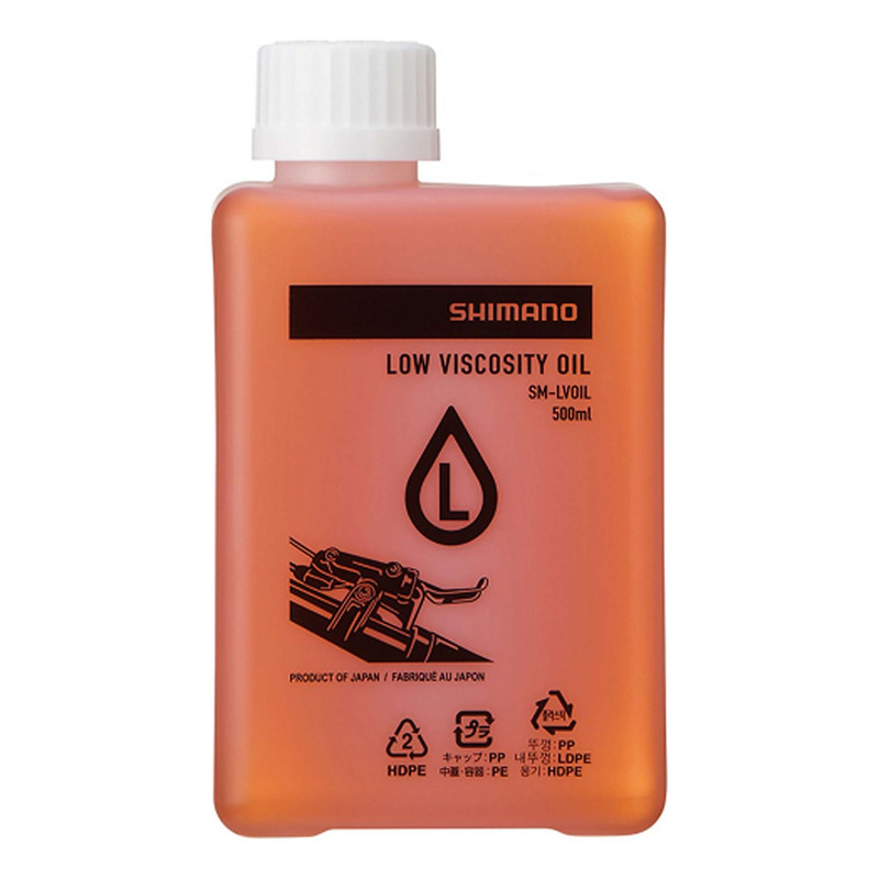 Liquide de frein minéral Shimano faible viscosité 500 mL