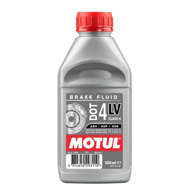 Liquide de frein Motul DOT 4 LV 500ml