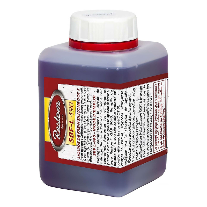 Liquide de frein silicone Restom SBF L490 500ml
