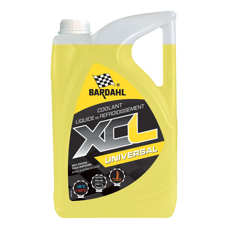 Liquide de refroidissement Bardahl XCL universel -35°C 5L