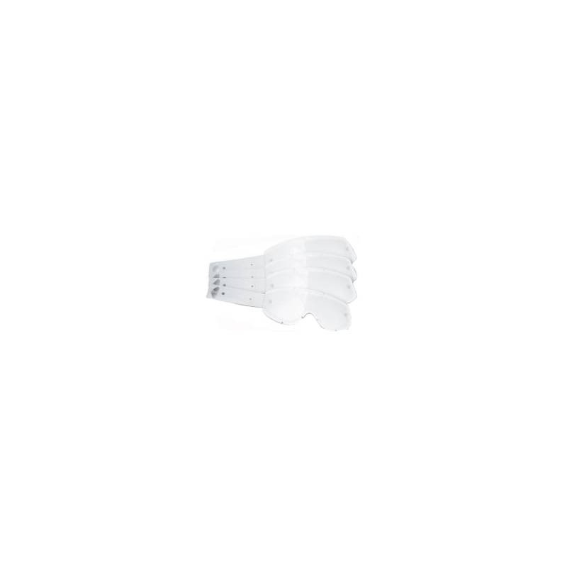 Lot de 10 Tear Offs Rip N Roll pour masque Oakley O Frame