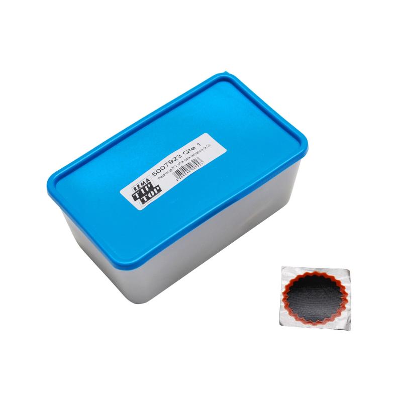 Lot de 50 Rustines Combibox Tip Top D.45mm pour réparation de chambre