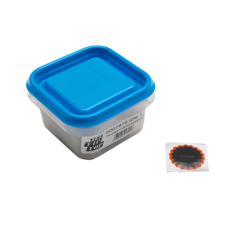 Lot de 60 Rustines Combibox Tip Top D.35mm pour réparation de chambre