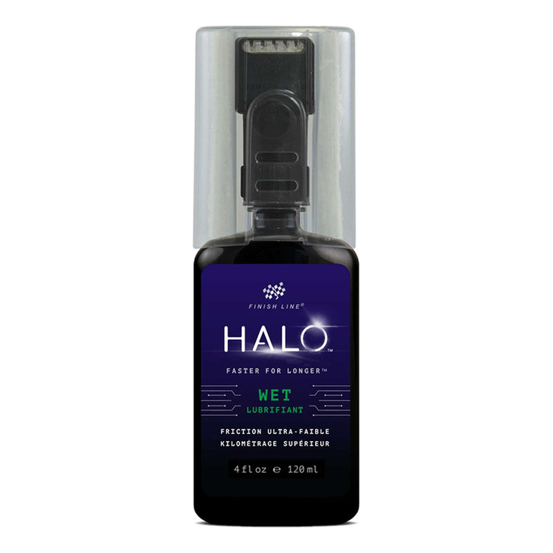 Lubrifiant chaîne applicateur Finish Line Halo™ WET 120ml