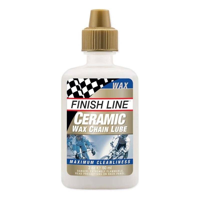 Lubrifiant chaîne Finish Line Céramic WAX conditions sèches 60ml
