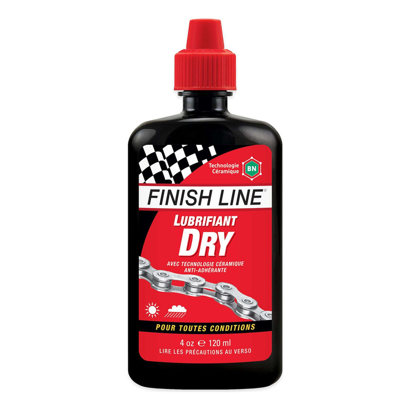 Lubrifiant chaîne Finish Line DRY conditions sèches 120ml