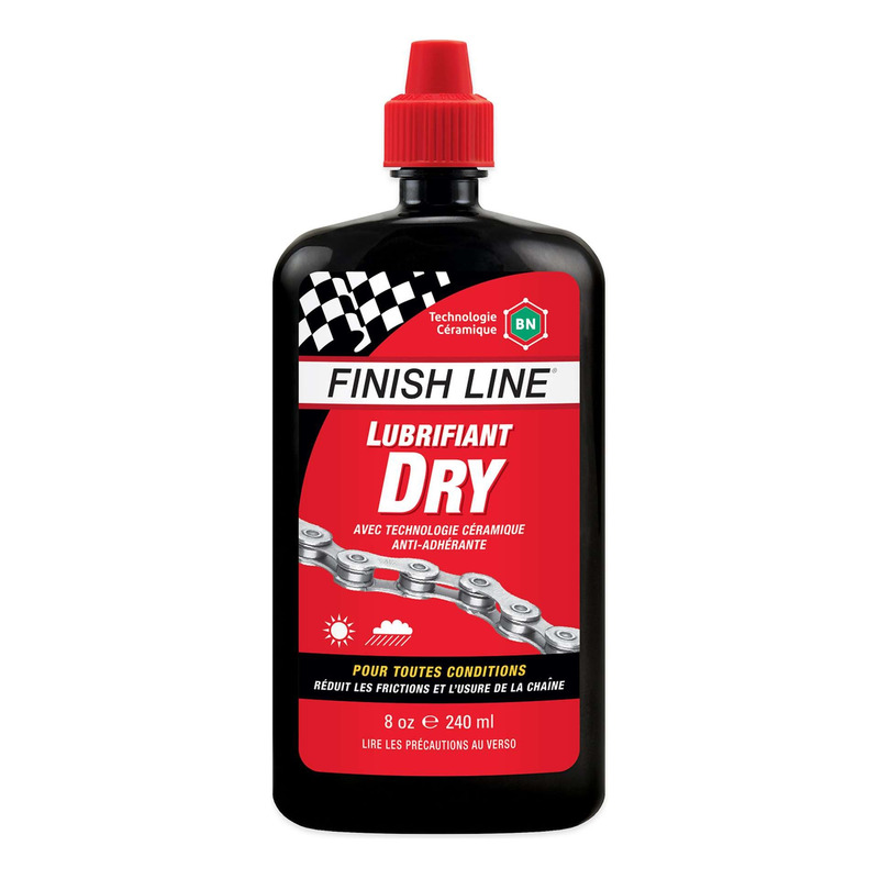 Lubrifiant chaîne Finish Line DRY conditions sèches 240ml