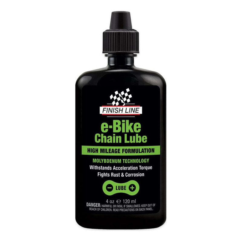 Lubrifiant chaîne Finish Line E-Bike toutes conditions 120ml
