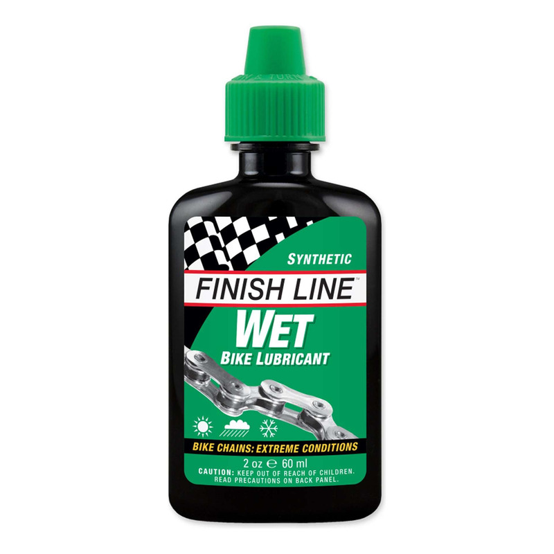 Lubrifiant chaîne Finish Line WET conditions humides 60ml