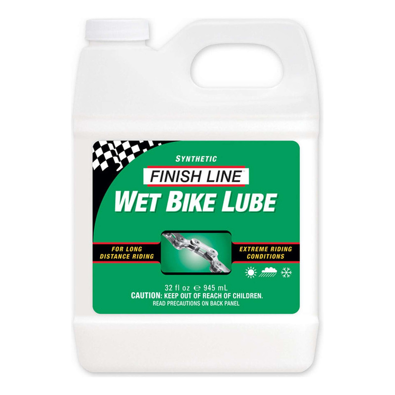 Lubrifiant chaîne Finish Line WET conditions humides 945ml