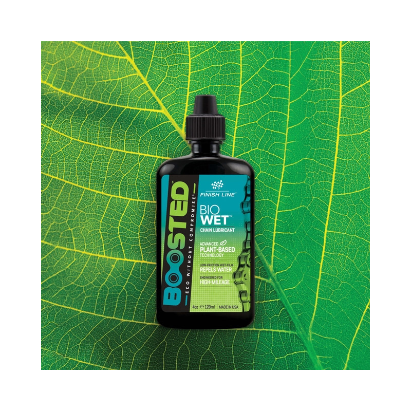 Lubrifiant finish line Boosted Bio Wet 120 mL