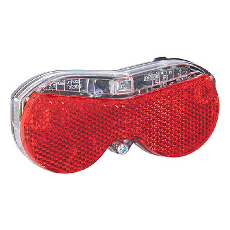Lumière Vélo Arrière Oxford Bright Light Reflex pour Porte Bagage à Pile