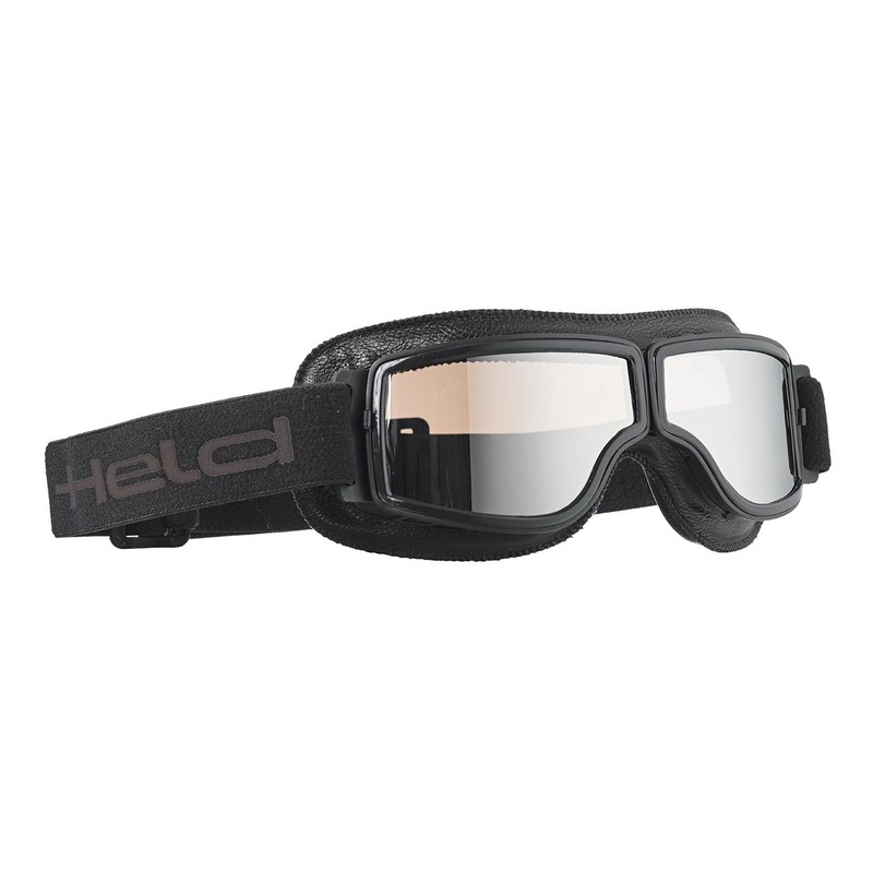 Lunette moto Held Classic goggles noir/argent