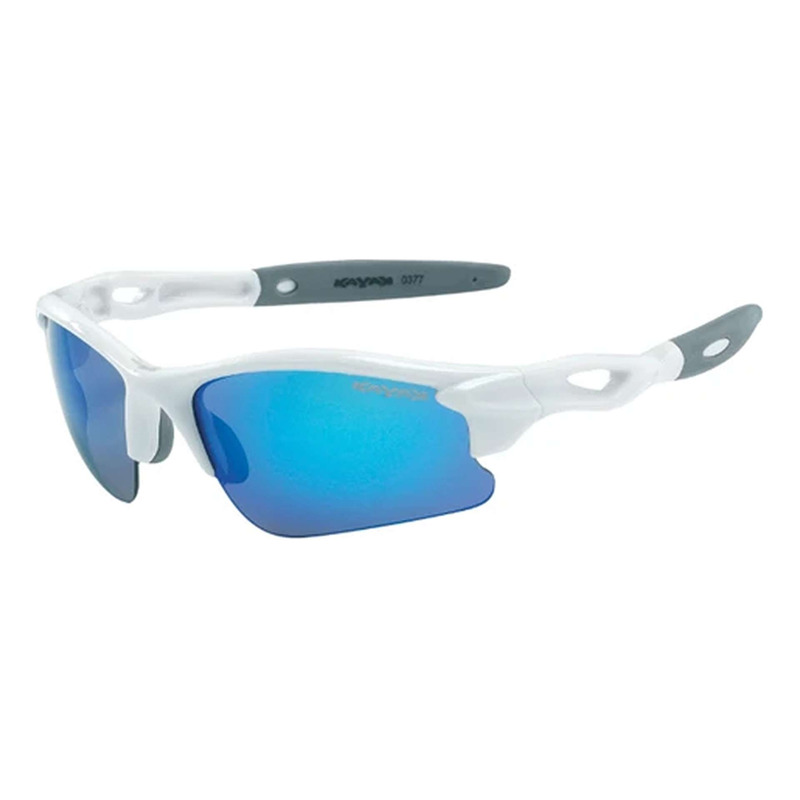 Lunette Vélo Enfant Gist Skate et 2 Paires de Verres Blanc