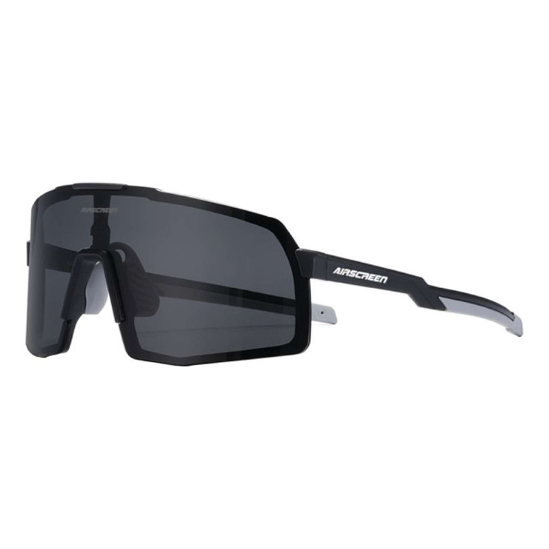 Lunettes de soleil AirScreen Activity monture noire – verre fumé