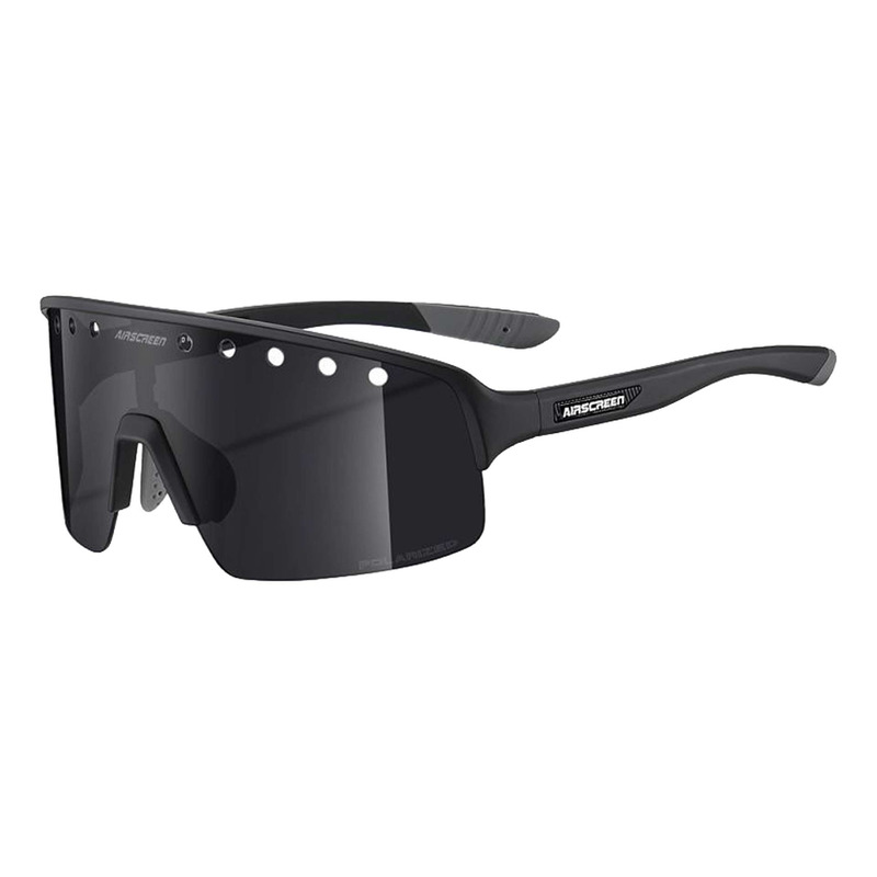 Lunettes de soleil AirScreen Gravic noir – Fumé foncé