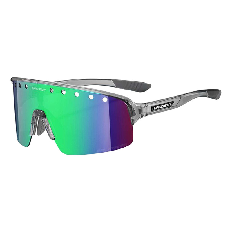 Lunettes de soleil AirScreen Gravic transparent – Iridium vert