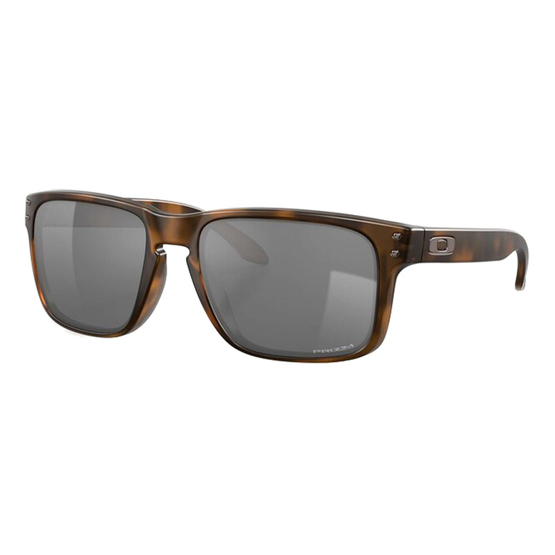 Lunettes de soleil Oakley Holbrook Verres Prizm Black - Monture Matte Brown Tortoise