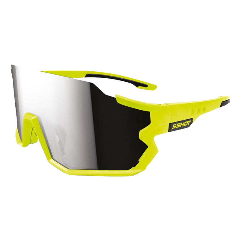 Lunettes de soleil Shot Vista neon yellow matt