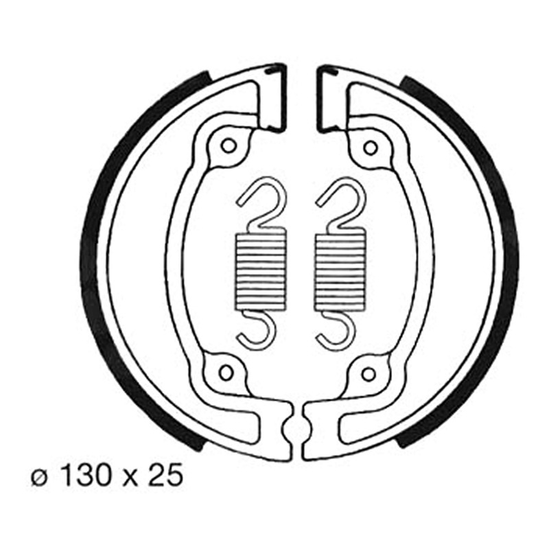 Mâchoire de frein TRW MCS819