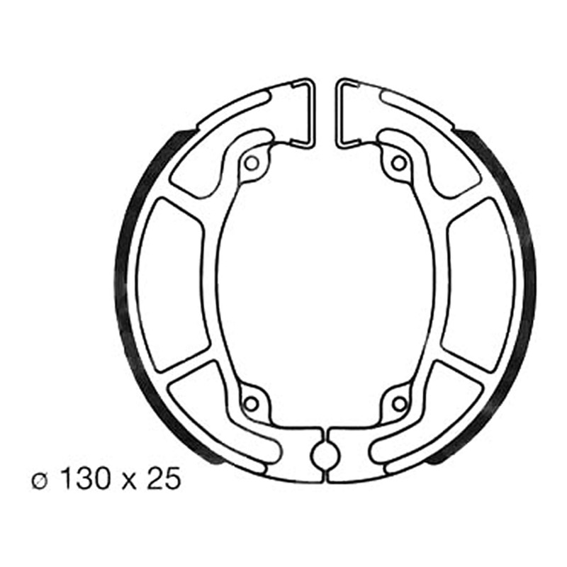 Mâchoire de frein TRW MCS835