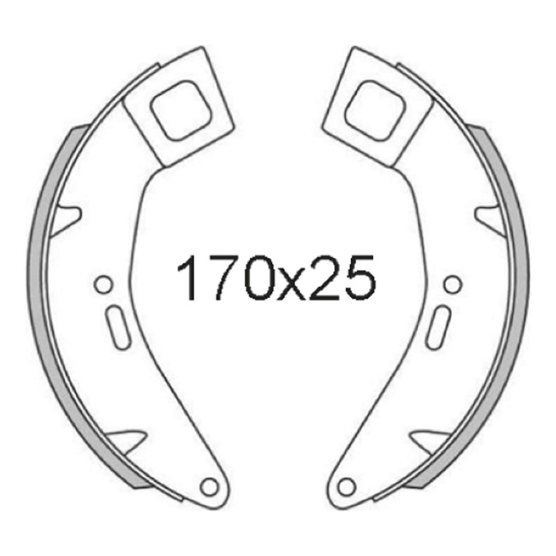 MÃ¢choires de frein RMS Piaggio Cosa