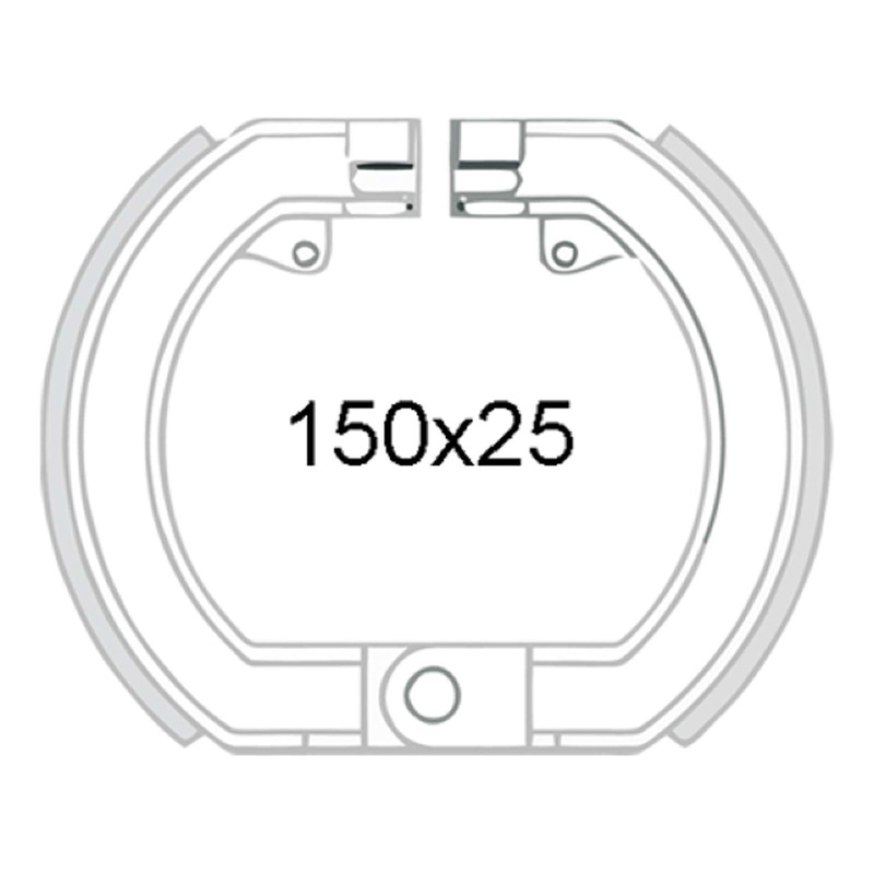 MÃ¢choires de frein RMS Vespa Sprint