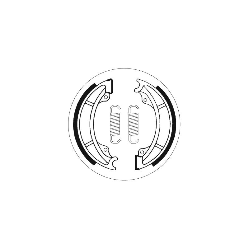 Mâchoires de frein SBS 2122