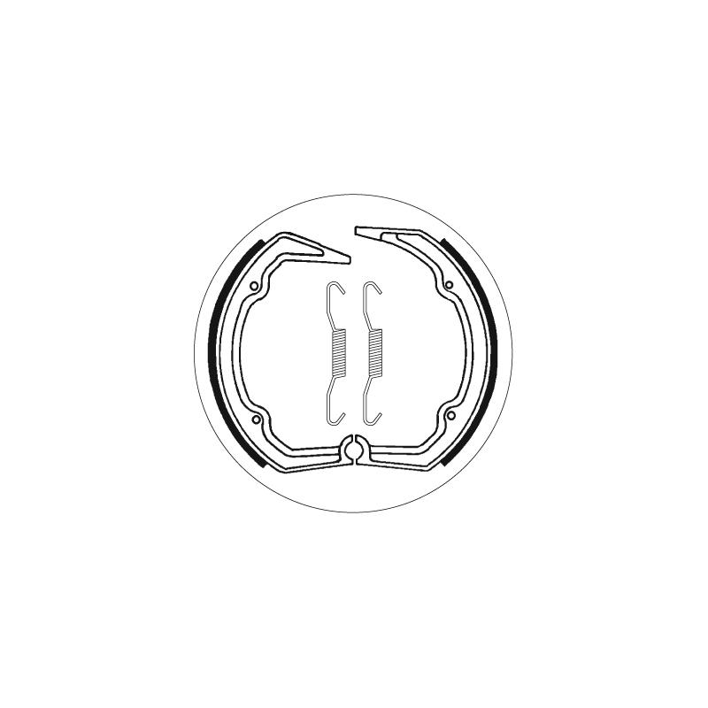 Mâchoires de frein SBS 2141