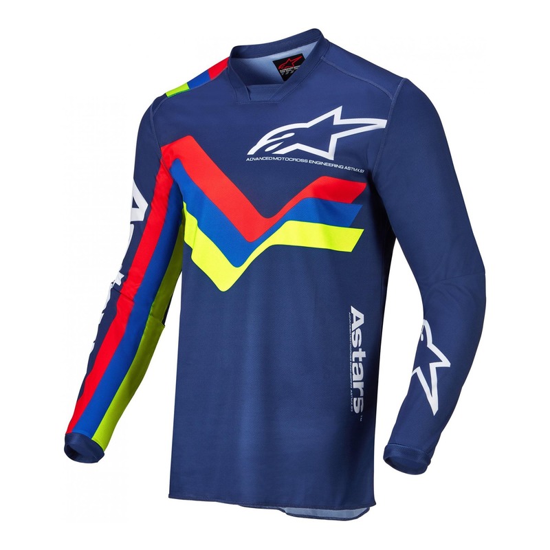 Maillot cross Alpinestars Racer Braap dark bleu- S