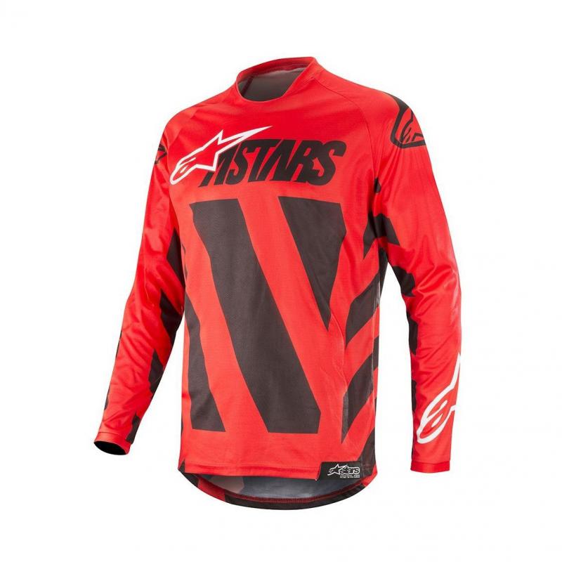 Maillot cross Alpinestars Racer Braap noir/rouge/blanc- XL