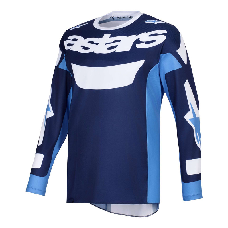Maillot cross Alpinestars Racer Riway UCLA blue/white