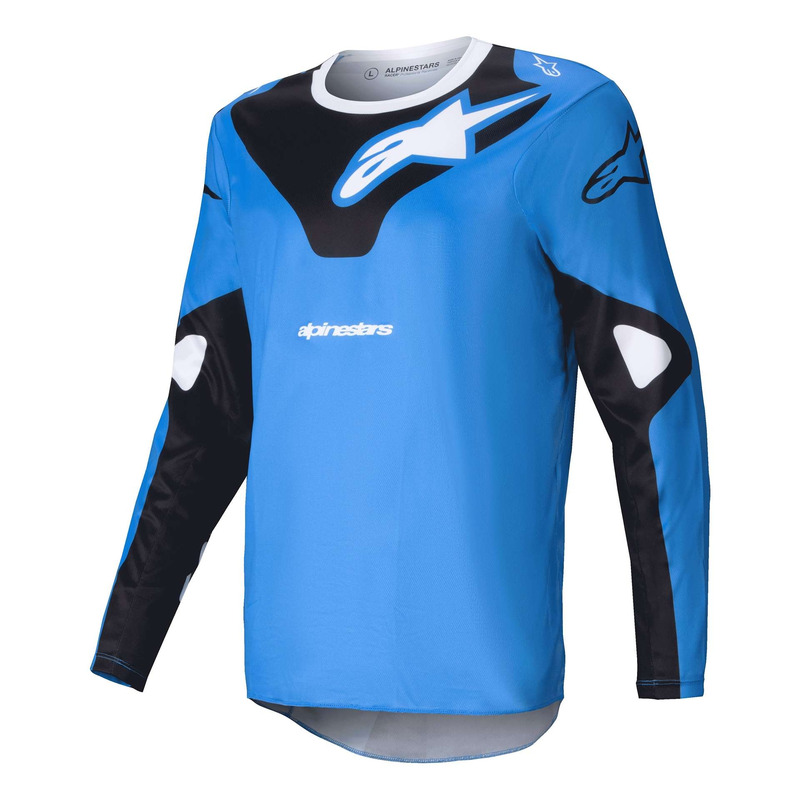 Maillot cross Alpinestars Racer Veil blue/black