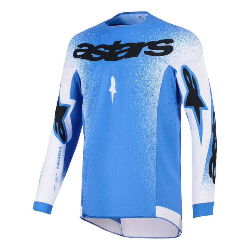 Maillot cross Alpinestars Supertech Scenz UCLA blue/white