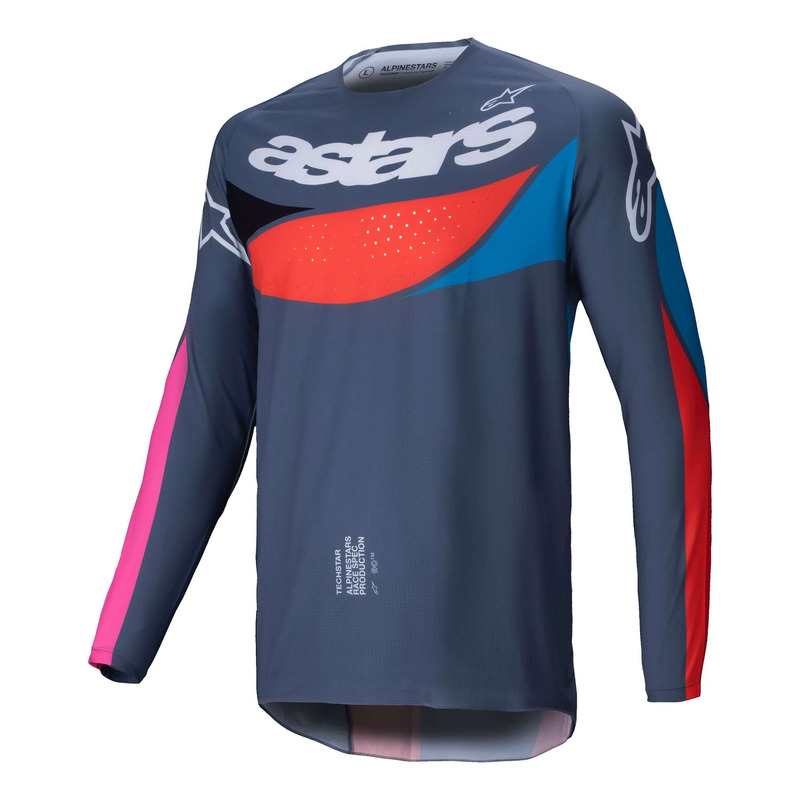 Maillot cross Alpinestars Techstar Dreem gray/multicolor- XL