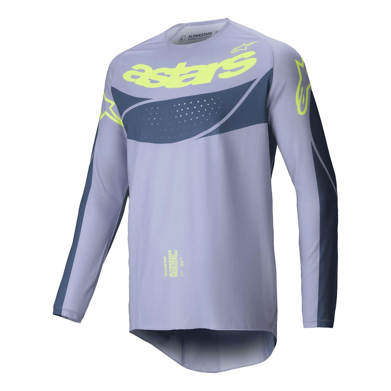 Maillot cross Alpinestars Techstar Dreem gray/dark gray- L